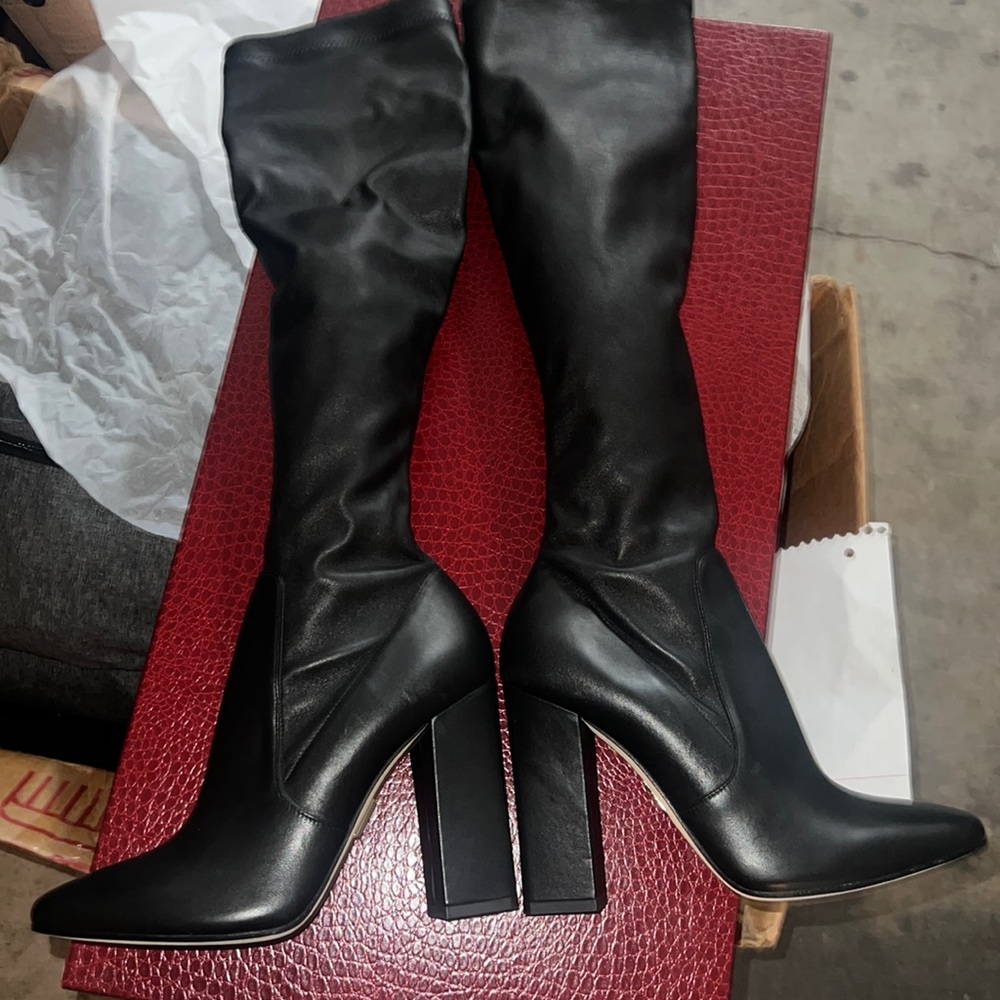 Tamara Mellon Helmut Knee High Nappa Boots